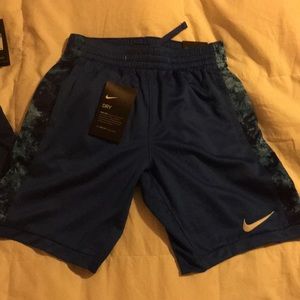 Boys Nike shirt and shorts